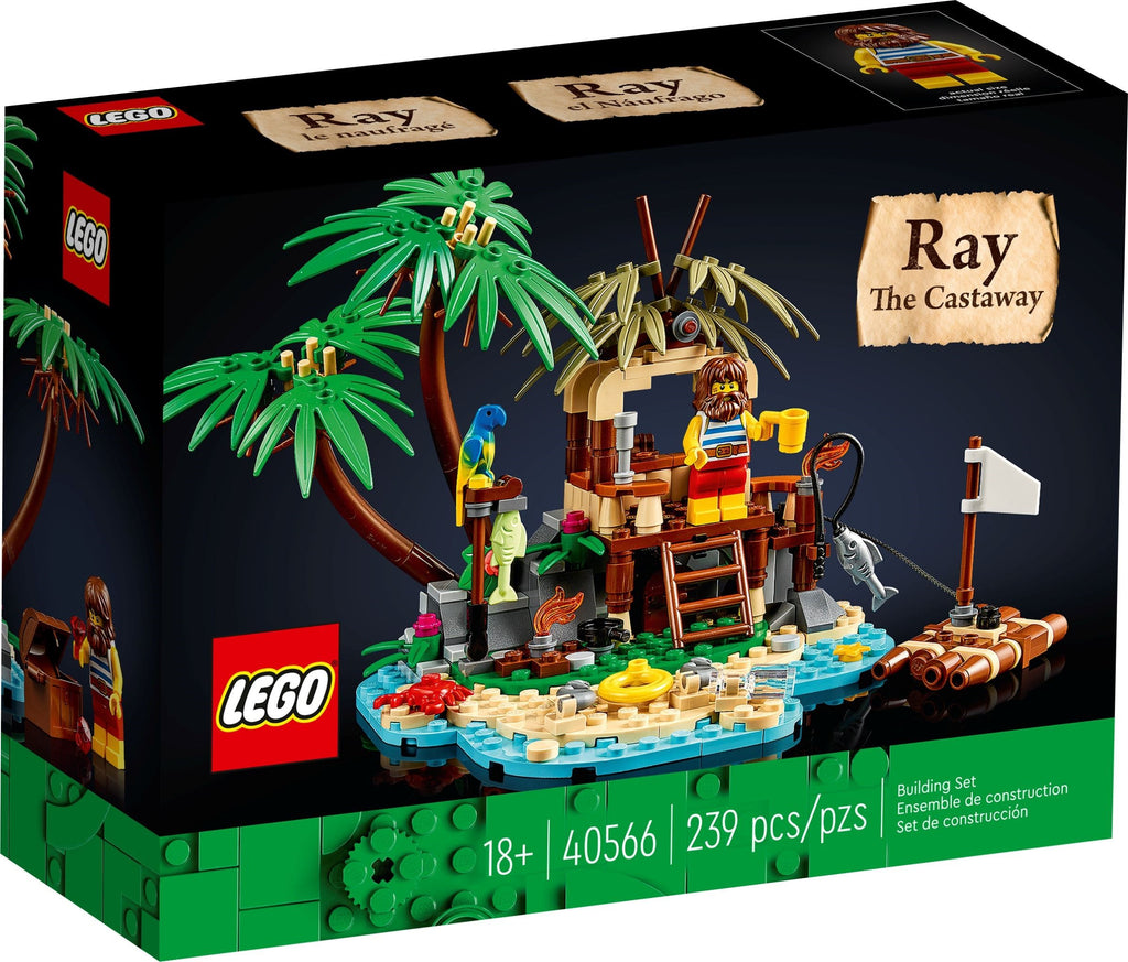 LEGO LEGO Ideas and CUUSOO: Ray the Castaway (40566) - New Sealed - box front