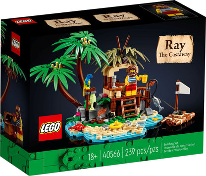 LEGO LEGO Ideas and CUUSOO: Ray the Castaway (40566) - New Sealed - box front