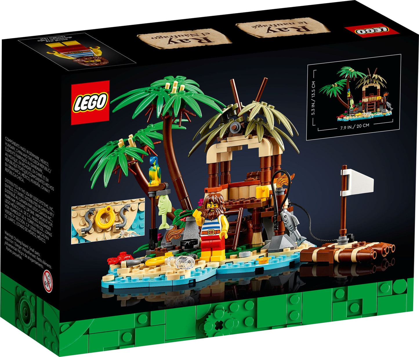 LEGO LEGO Ideas and CUUSOO: Ray the Castaway (40566) - New Sealed - built set