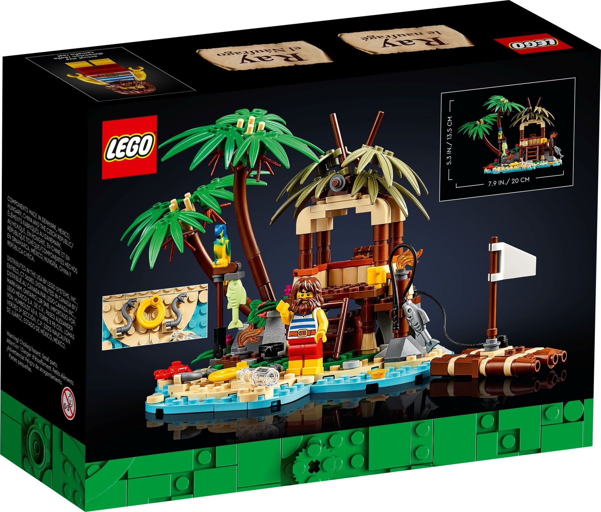 LEGO LEGO Ideas and CUUSOO: Ray the Castaway (40566) - New Sealed - built set