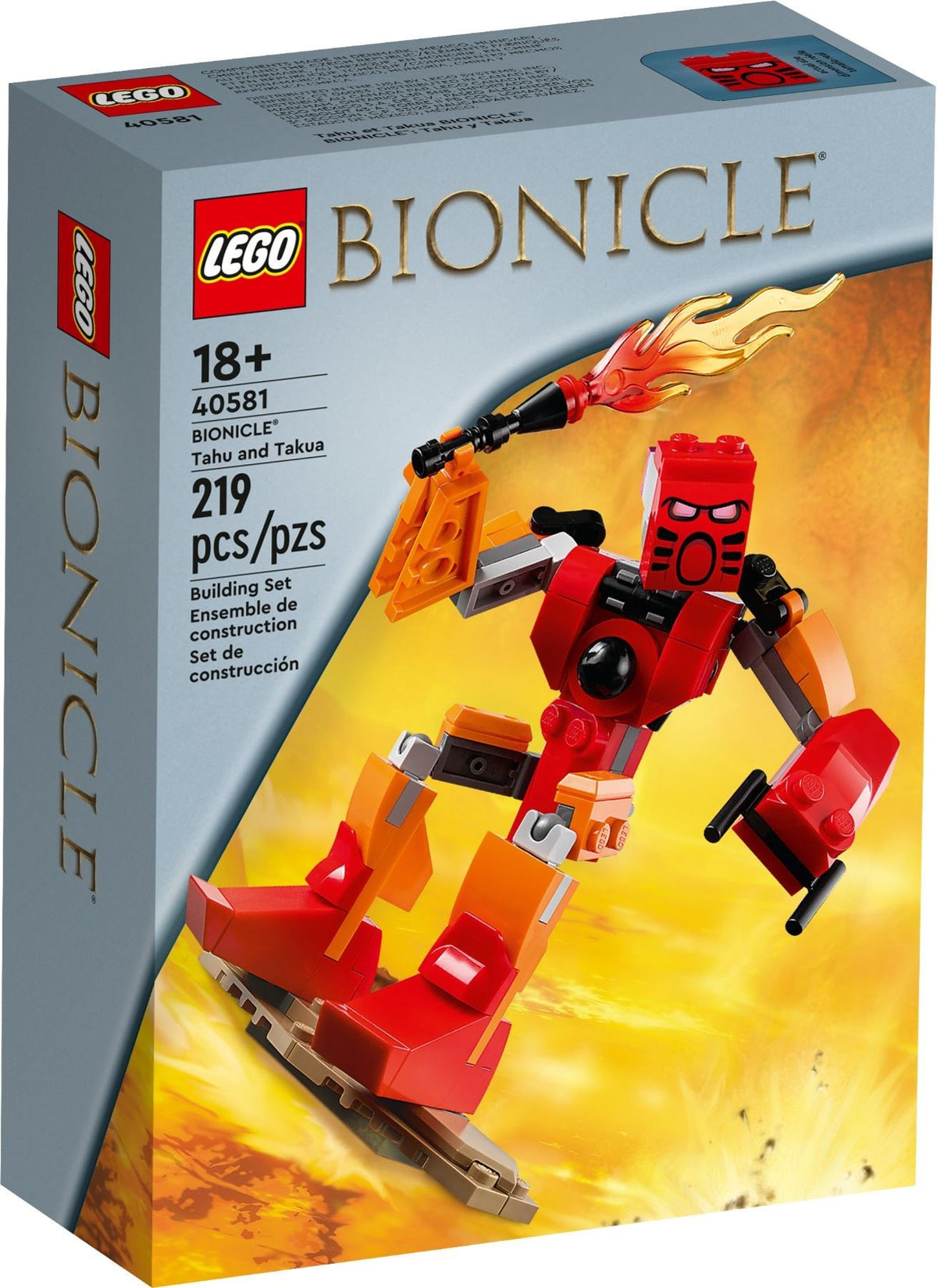 LEGO Promotional: BIONICLE Tahu and Takua (40581) - New Sealed - box front