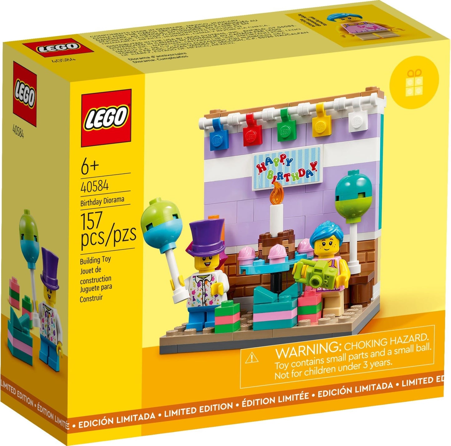 LEGO Seasonal: Birthday Diorama (40584) - New Sealed