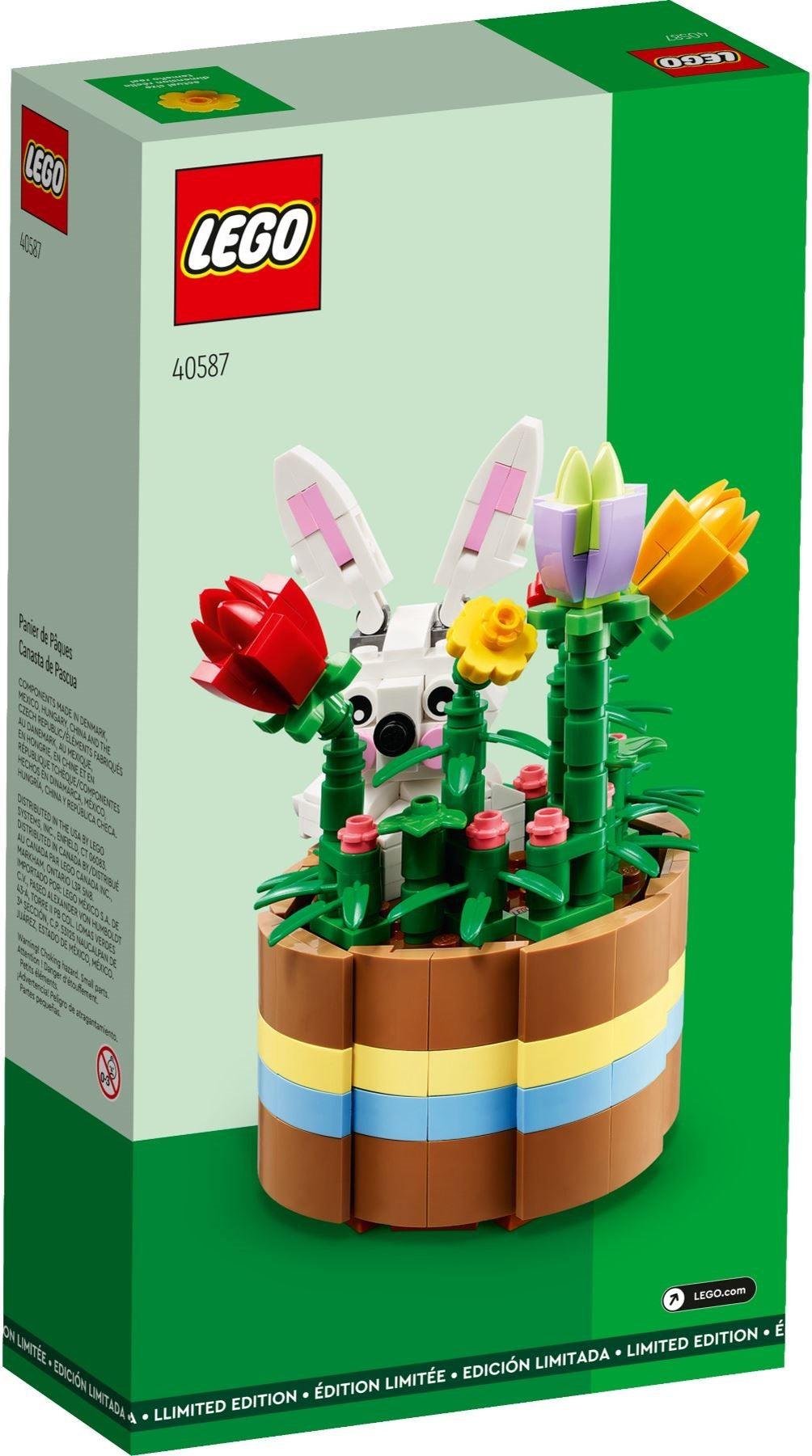 LEGO Seasonal: Easter Basket (40587) - New Sealed - built set