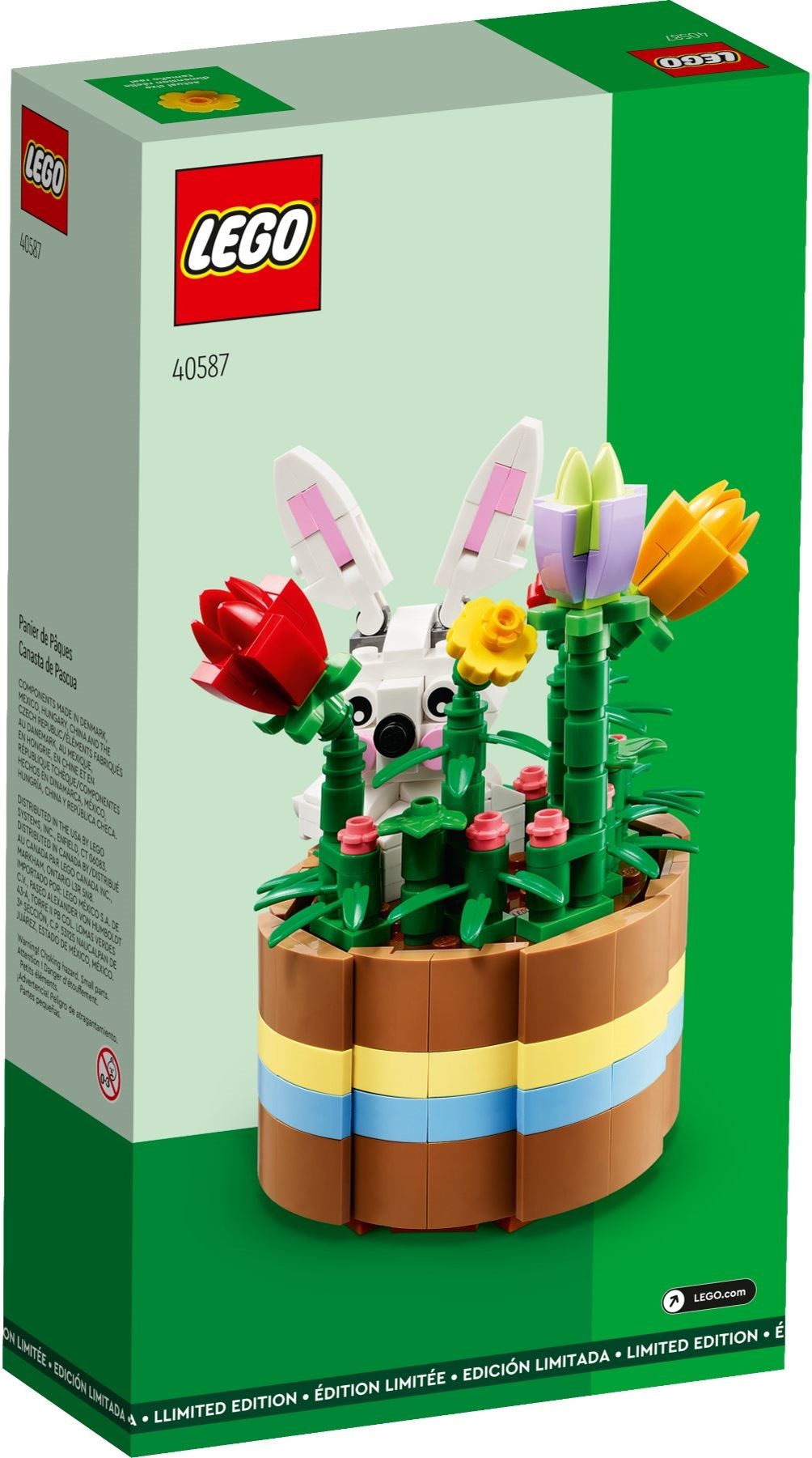 LEGO Seasonal: Easter Basket (40587) - Complete - built set