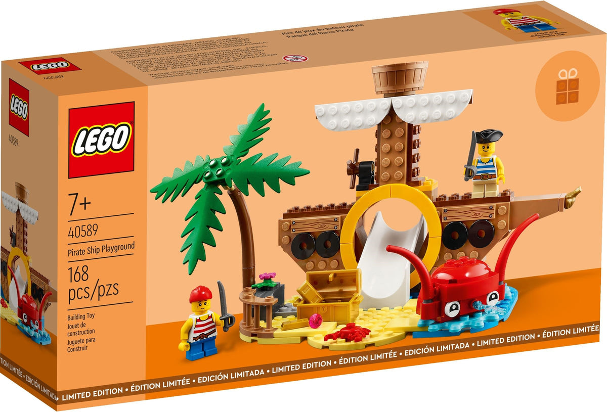 LEGO Promotional: Pirate Ship Playground (40589) - New Sealed - box front
