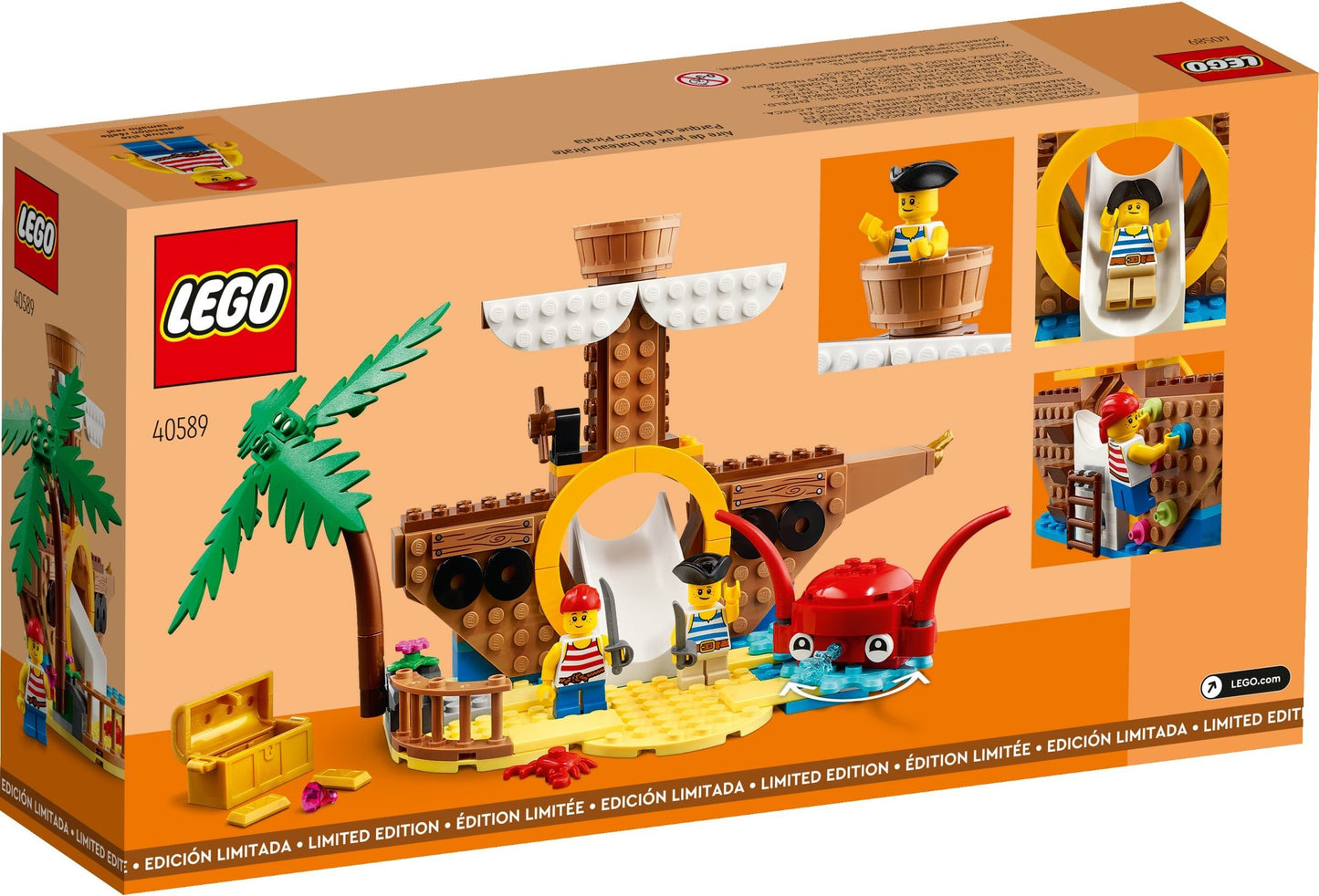 LEGO Promotional: Pirate Ship Playground (40589) - New Sealed