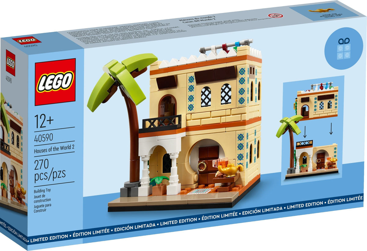 LEGO Promotional: Houses of the World 2 (40590) - New Sealed - box front