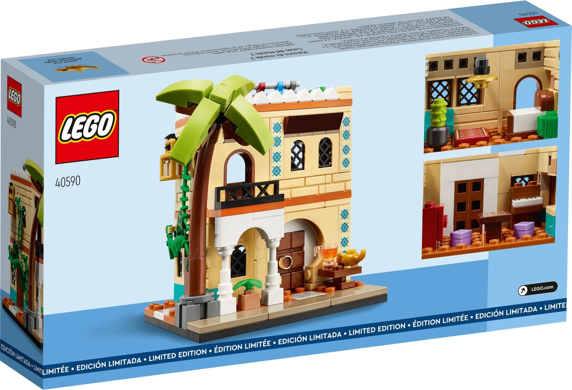 LEGO Promotional: Houses of the World 2 (40590) - New Sealed - built set