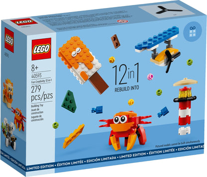 LEGO Promotional: Fun Creativity 12-in-1 (40593) - New Sealed - box front