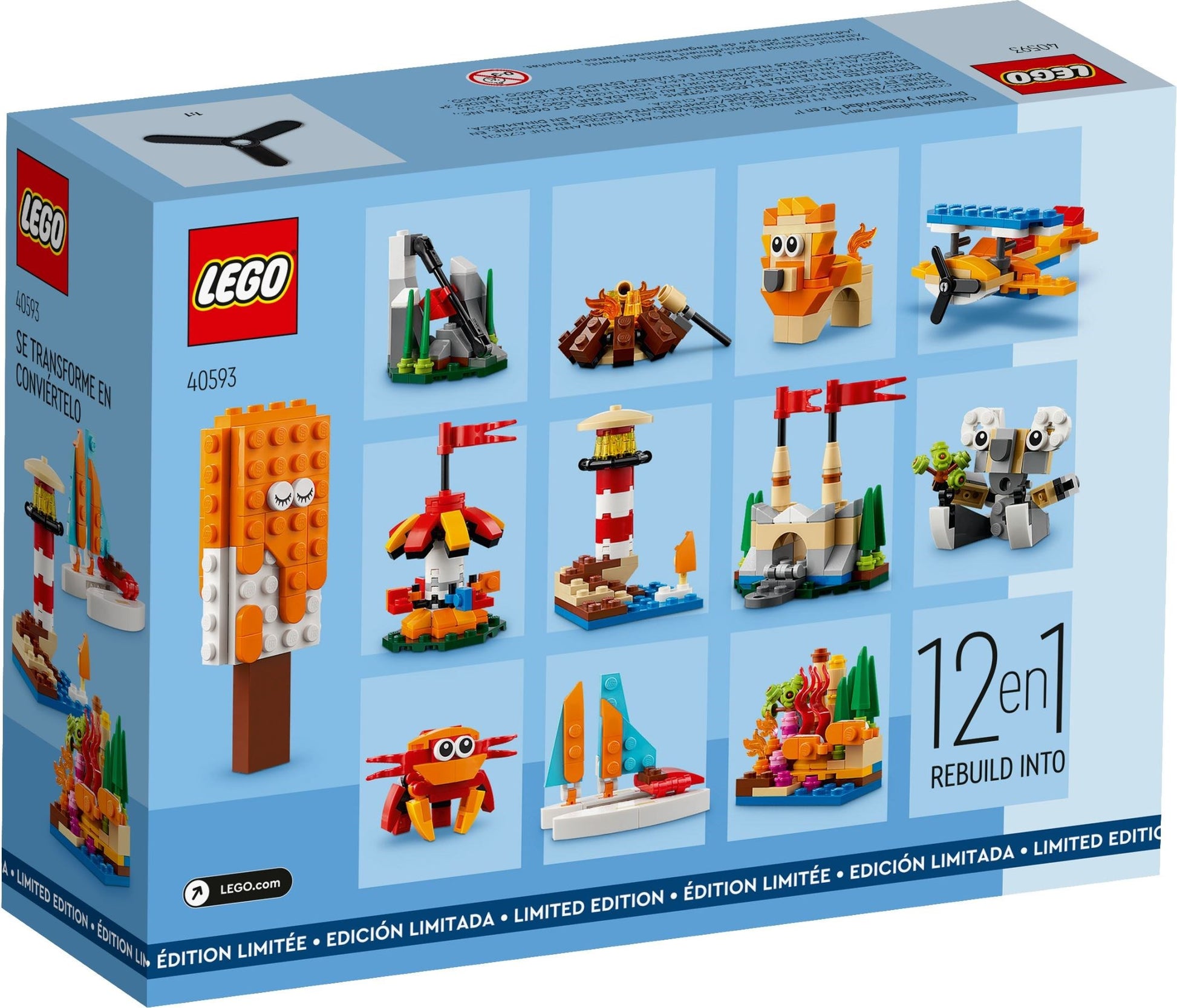 LEGO Promotional: Fun Creativity 12-in-1 (40593) - New Sealed - built set