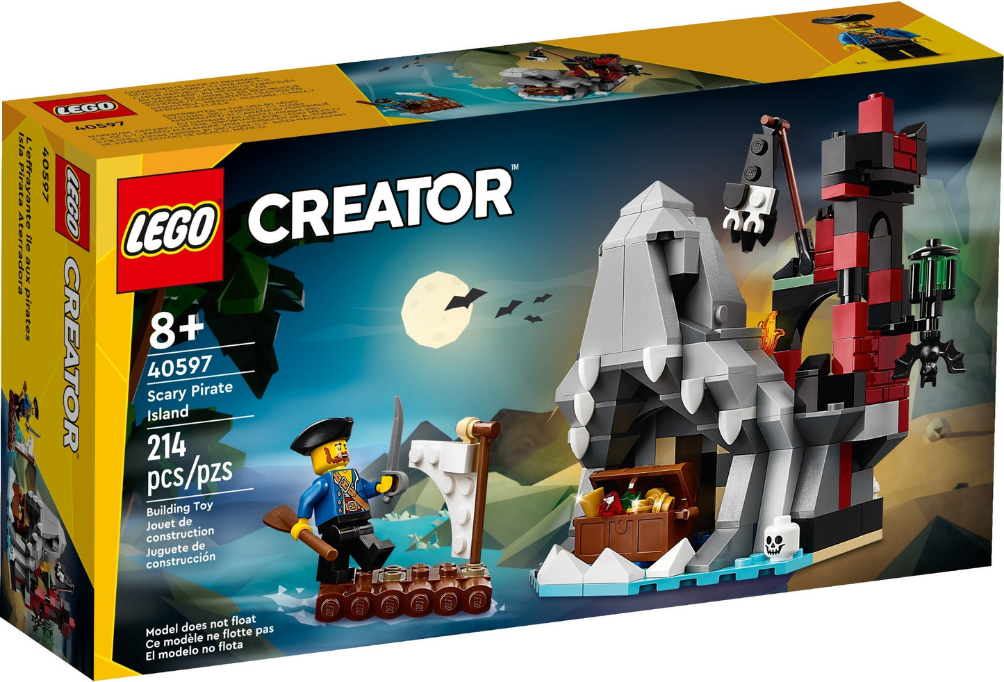 LEGO Creator: Scary Pirate Island (40597) - New Sealed