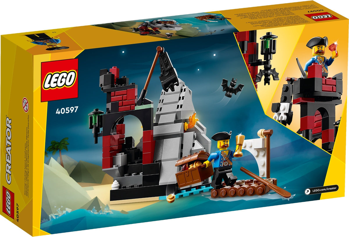LEGO Creator: Scary Pirate Island (40597) - New Sealed - built set