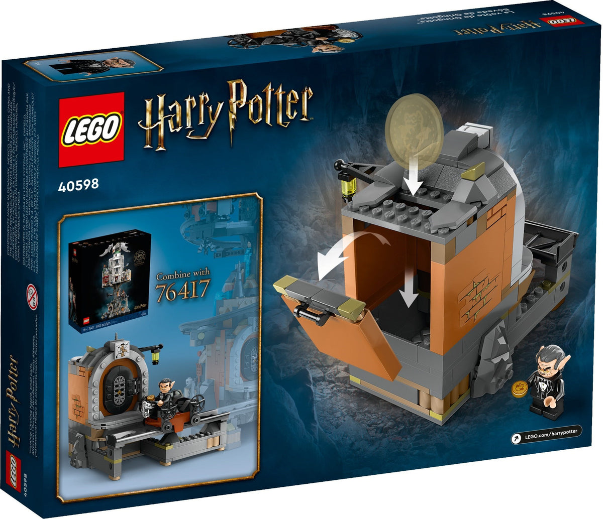 LEGO Harry Potter: Gringotts Vault (40598) - New Sealed - built set