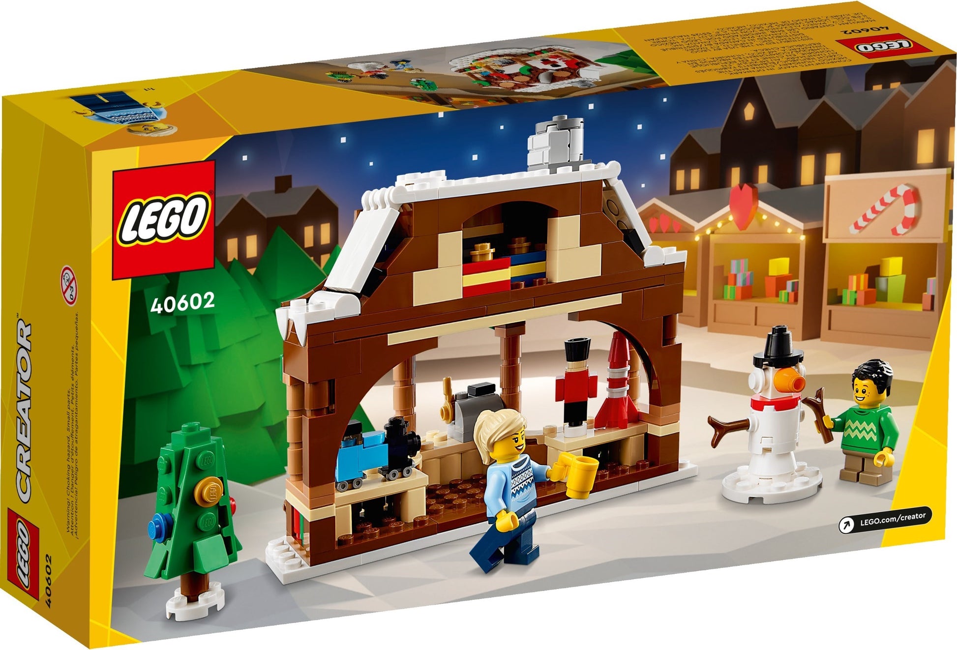 LEGO Christmas: Winter Market Stall (40602) - New Sealed - built set