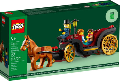 LEGO Seasonal: Wintertime Carriage Ride (40603) - New Sealed