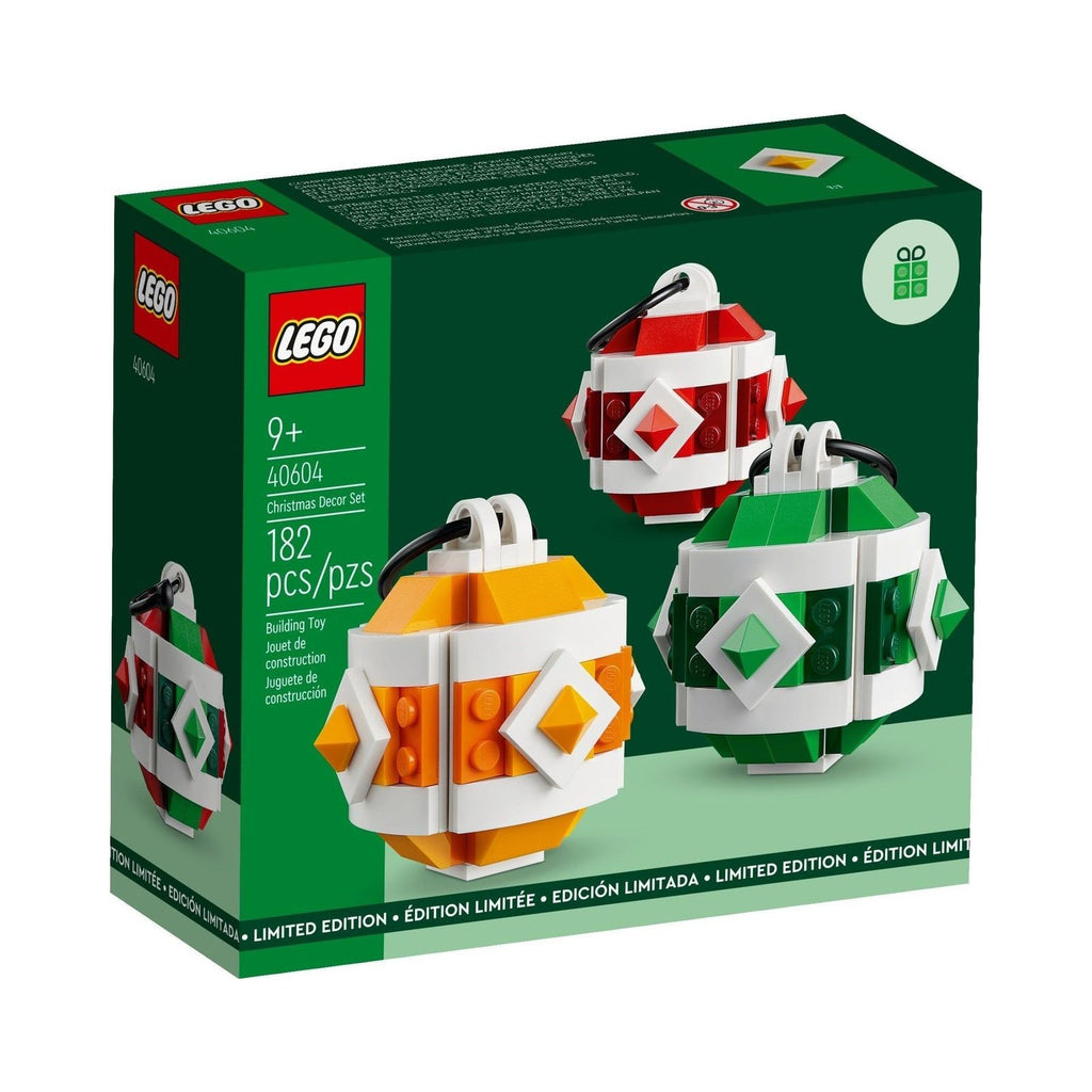 LEGO Seasonal: Christmas Decor Set (40604) - New Sealed - box front