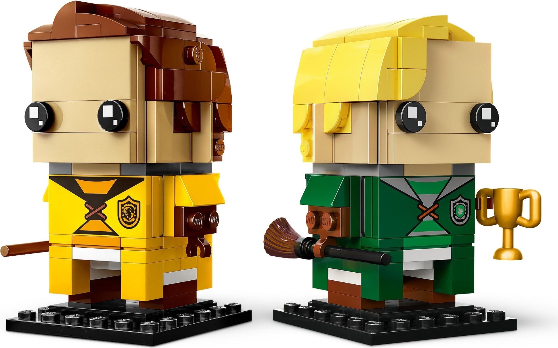 LEGO Brickheadz: Draco Malfoy & Cedric Diggory (40617) - New Sealed - built set