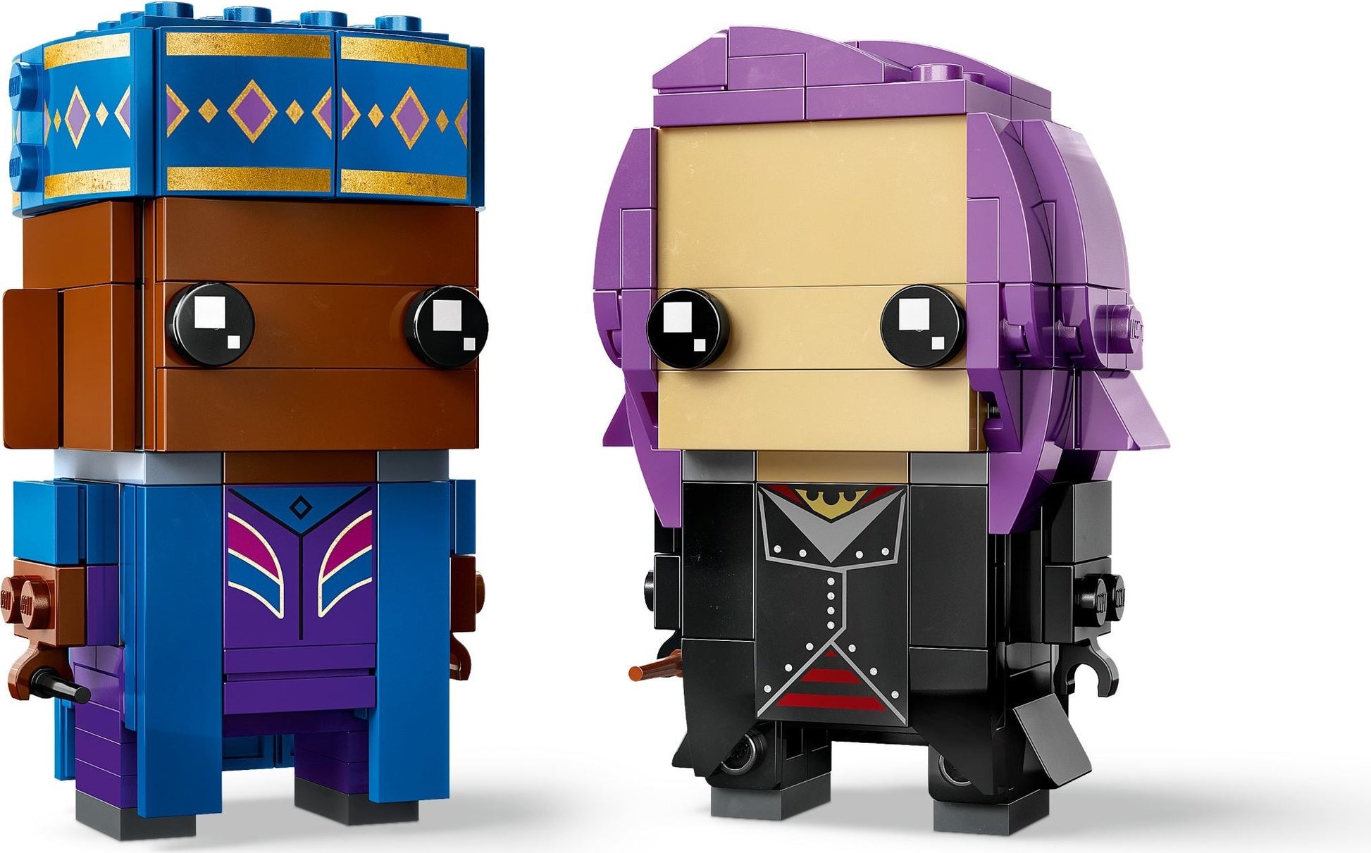 LEGO Brickheadz: Kingsley Shacklebolt & Nymphadora Tonks (40618) - New Sealed - built set