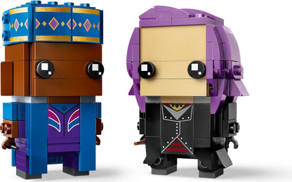 LEGO Brickheadz: Kingsley Shacklebolt & Nymphadora Tonks (40618) - New Sealed - built set