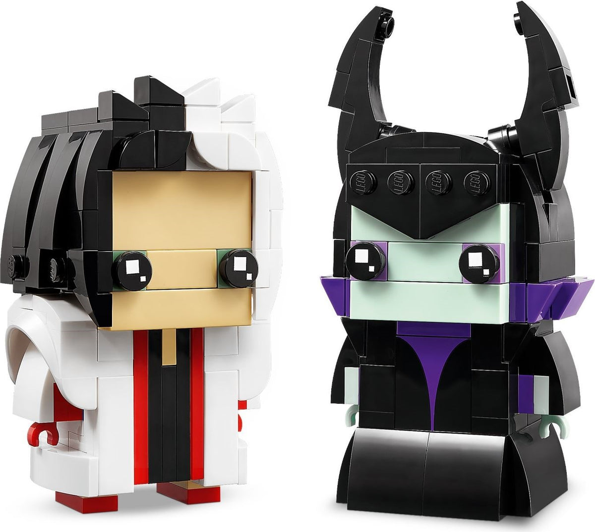 LEGO Brickheadz: Cruella & Maleficent (40620) - New Sealed - built set