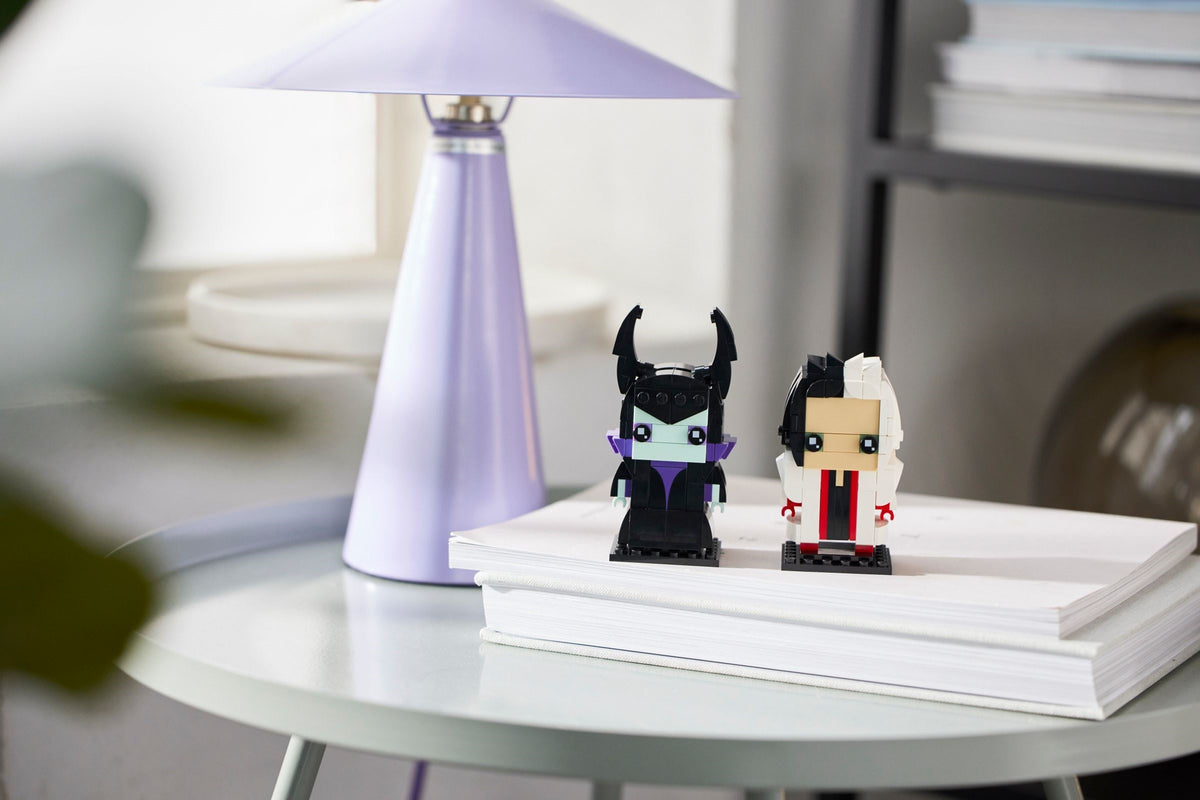 LEGO Brickheadz: Cruella & Maleficent (40620) - New Sealed - rear view