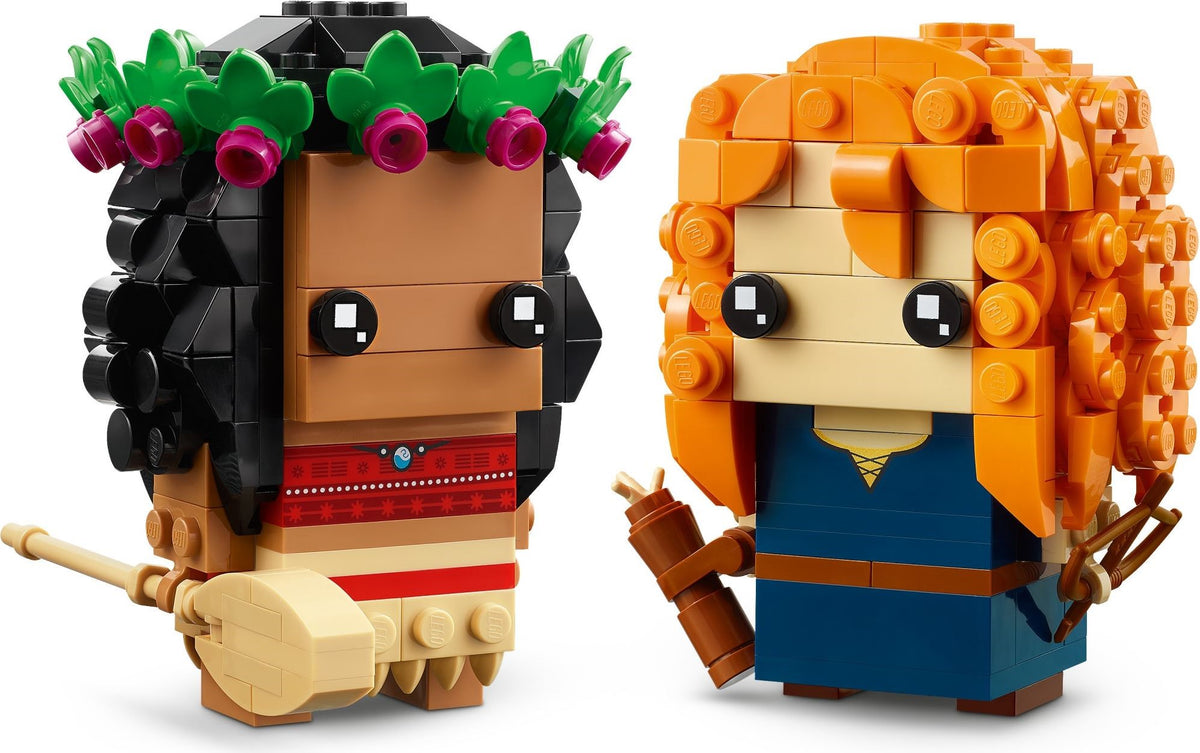 LEGO Brickheadz: Moana & Merida (40621) - New Sealed - built set