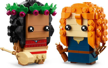 LEGO Brickheadz: Moana & Merida (40621) - New Sealed - built set