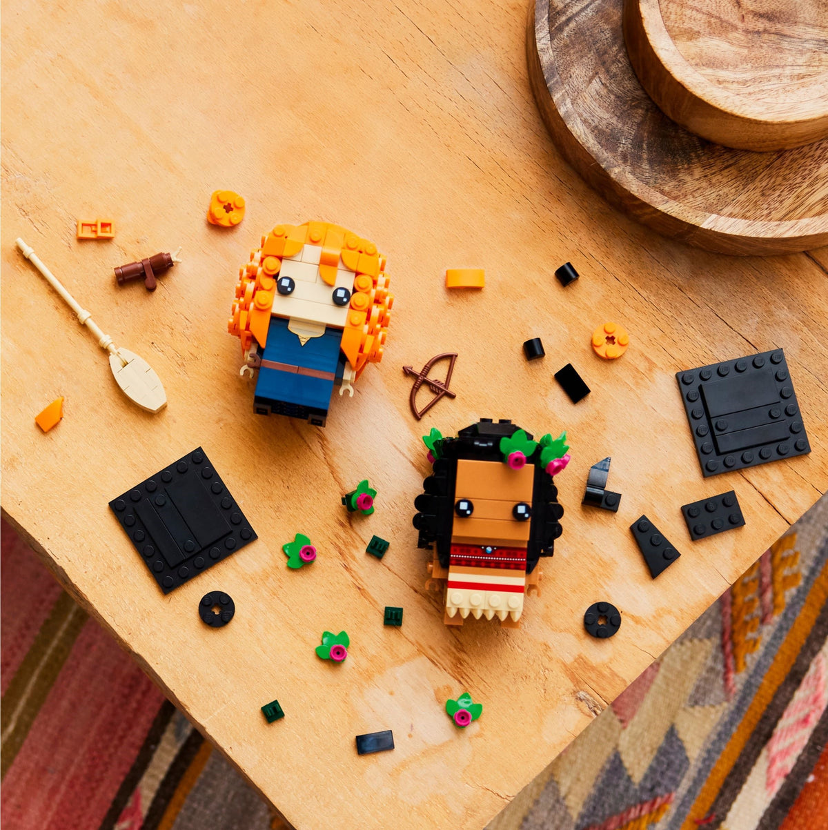 LEGO Brickheadz: Moana & Merida (40621) - New Sealed - close-up