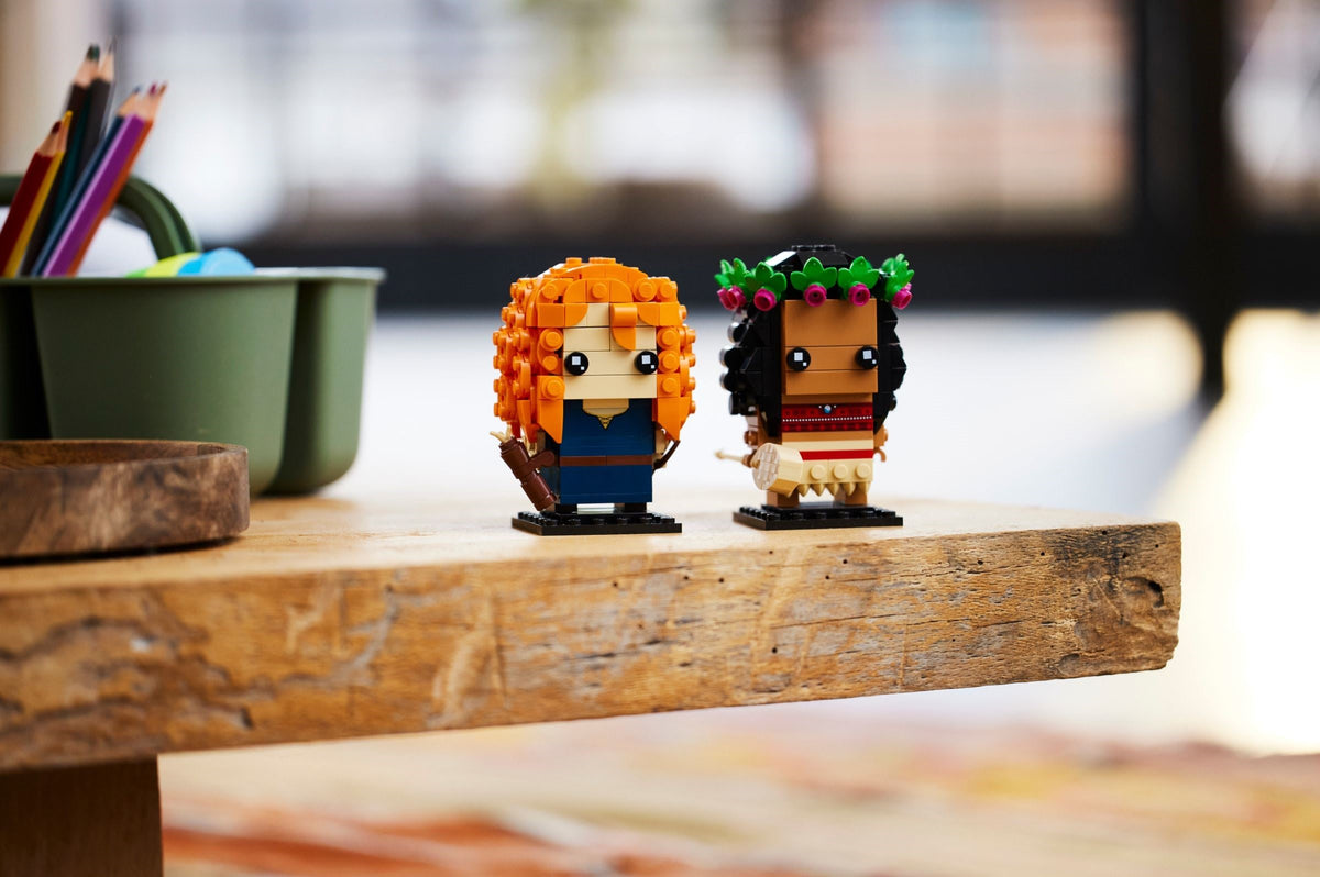 LEGO Brickheadz: Moana & Merida (40621) - New Sealed - rear view