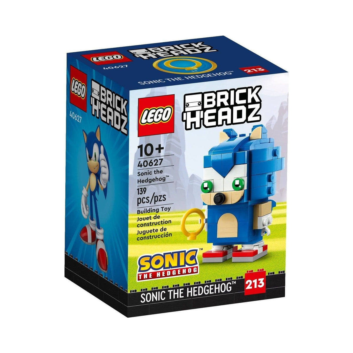 LEGO Brickheadz: Sonic Brickheadz (40627) - New Sealed - box front