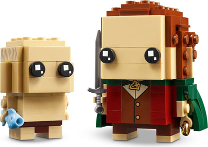 LEGO Brickheadz: Frodo & Gollum (40630) - New Sealed - built set