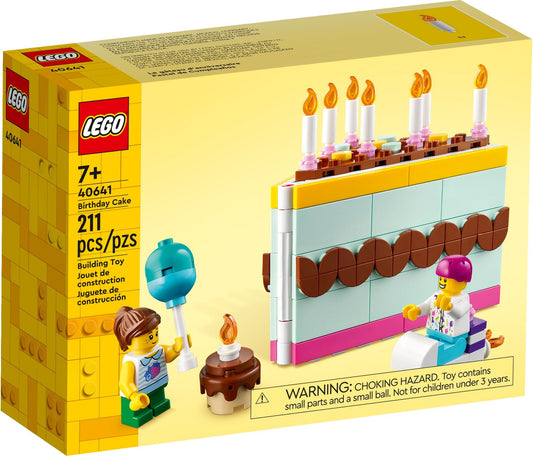 LEGO Seasonal: Birthday Cake (40641) - New Sealed - box front