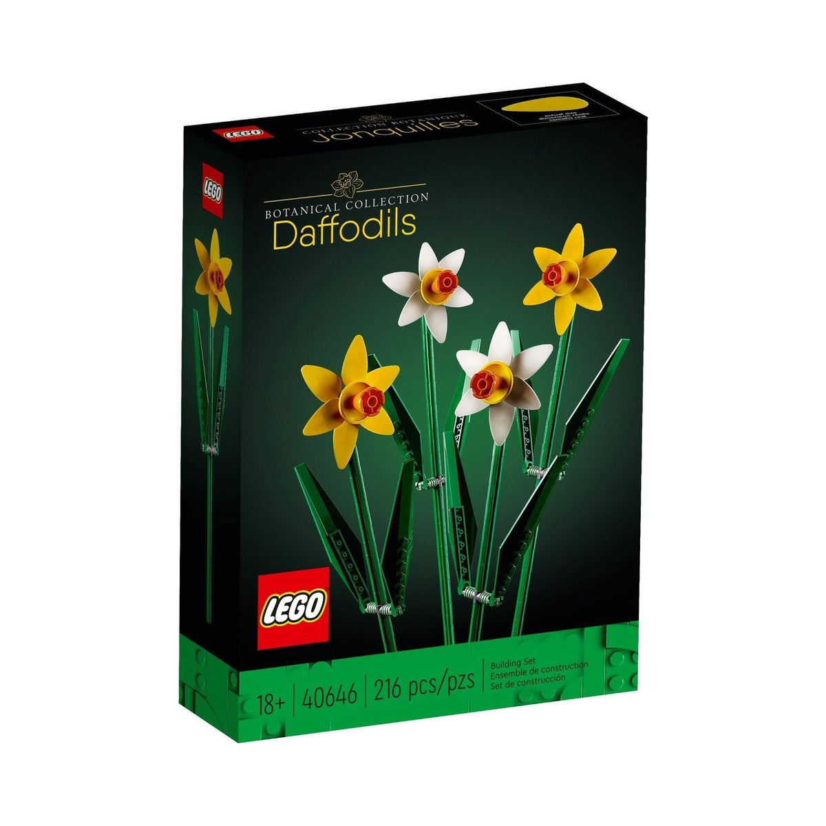 LEGO Botanicals: Daffodils (40646) - New Sealed - box front