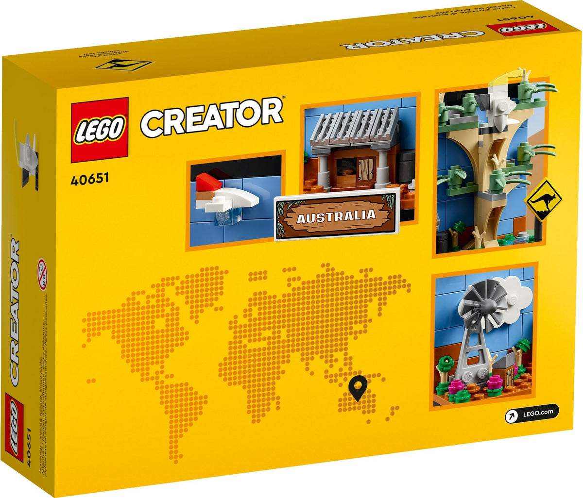 LEGO Creator: Australia Postcard (40651) - New Sealed - built set