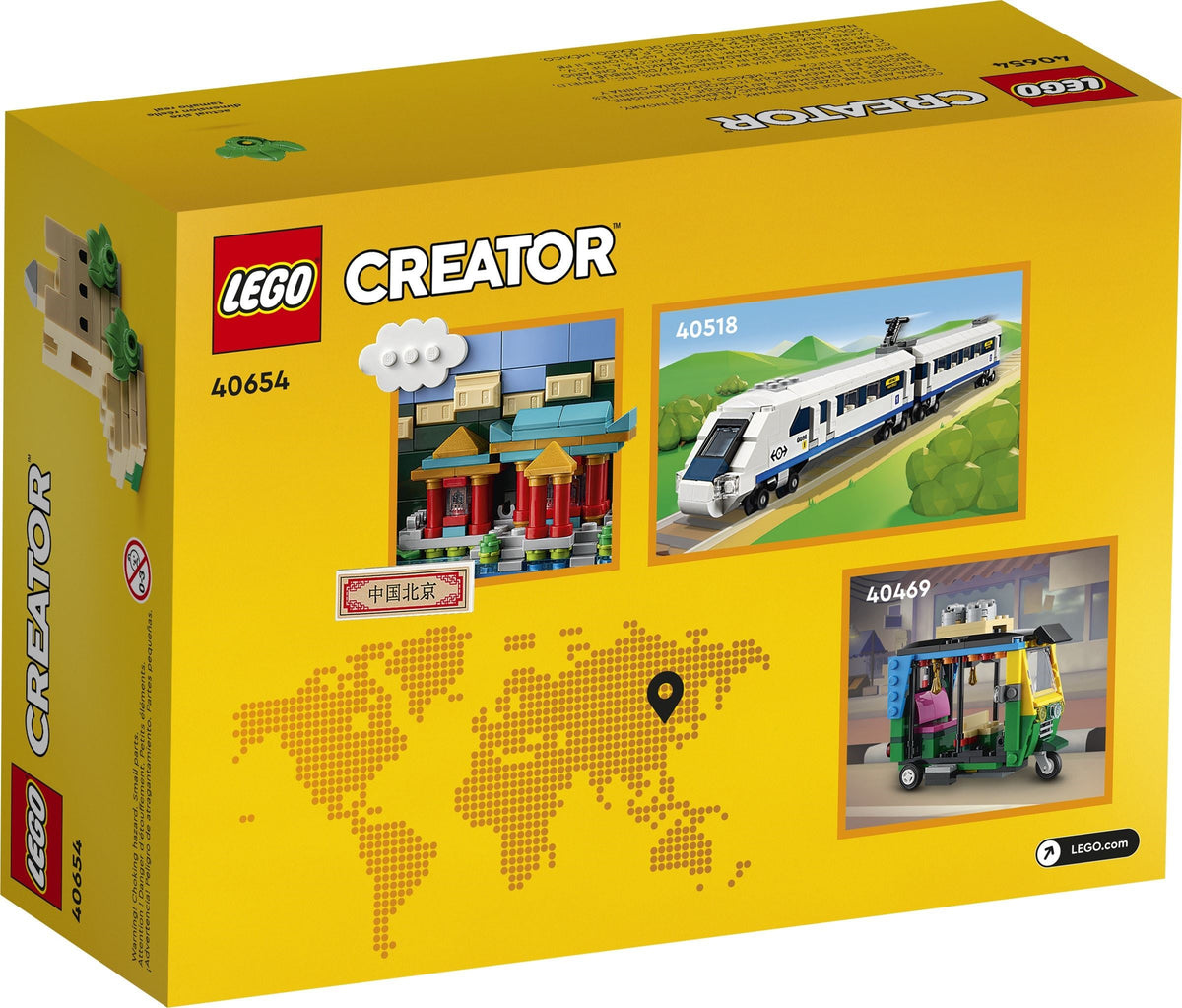 LEGO Creator: Beijing Postcard (40654) - New Sealed - built set