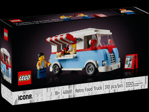 LEGO Icons: Retro Food Truck (40681) - box art