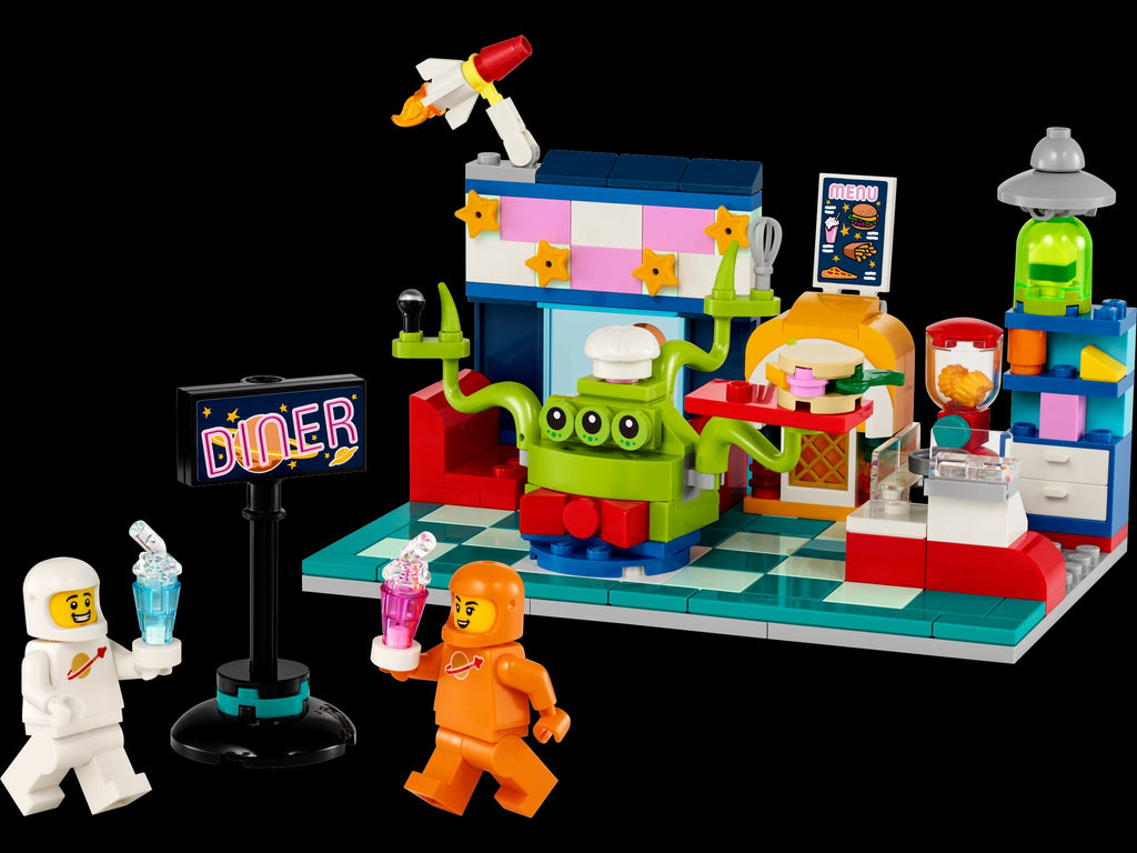 LEGO Promotional: Alien Space Diner (40687) - box art