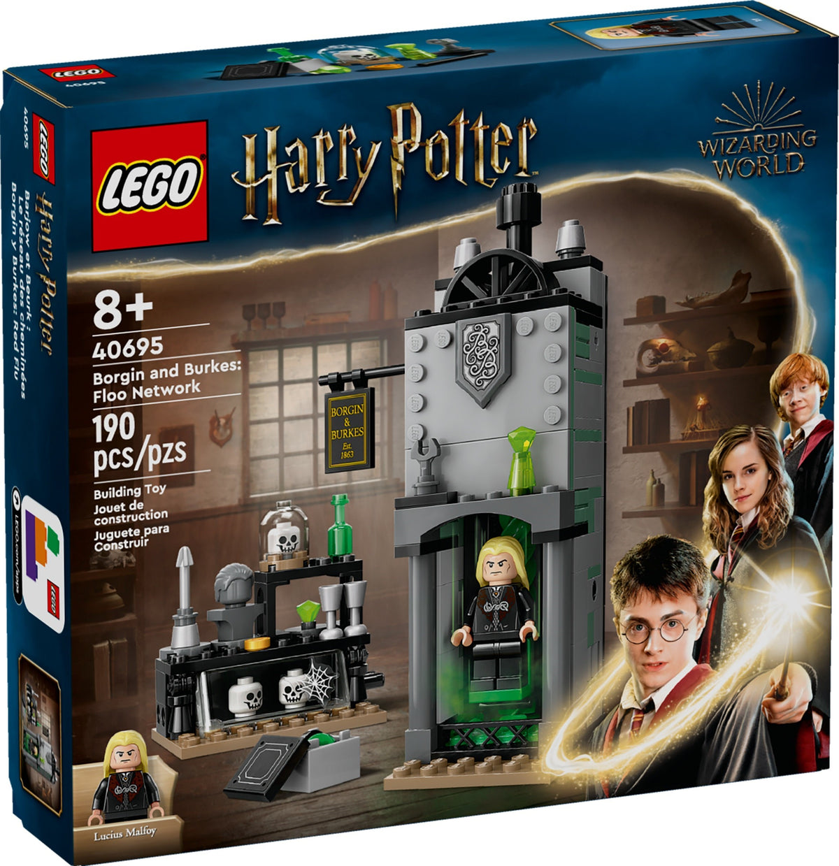 LEGO Harry Potter: Borgin and Burkes: Floo Network (40695)