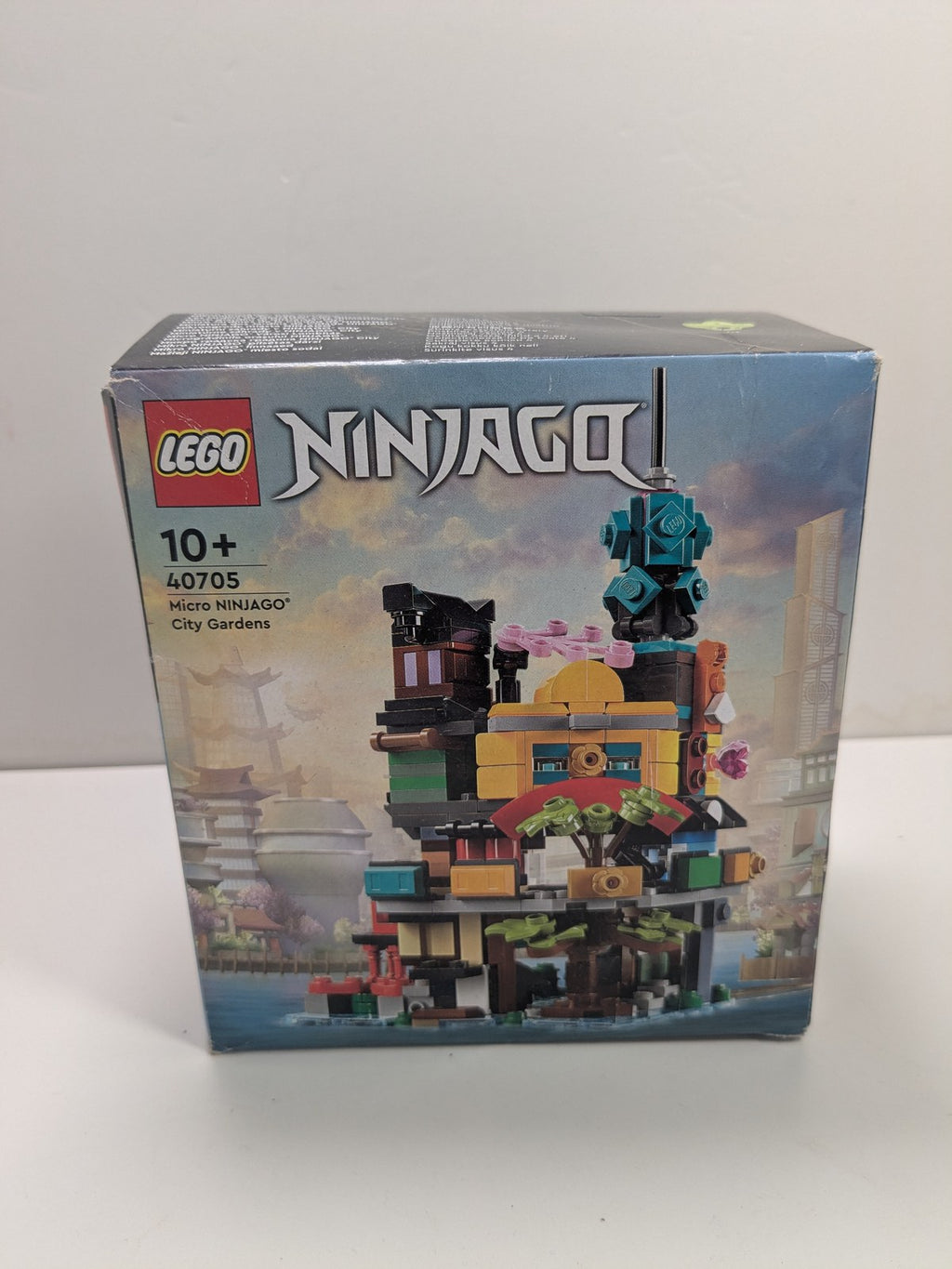 Micro NINJAGO City Gardens 40705 box, photo 1
