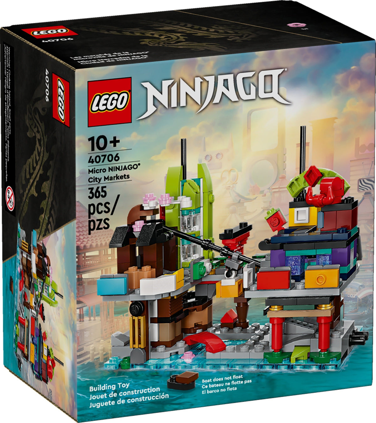 LEGO Ninjago: Micro NINJAGO City Markets (40706)