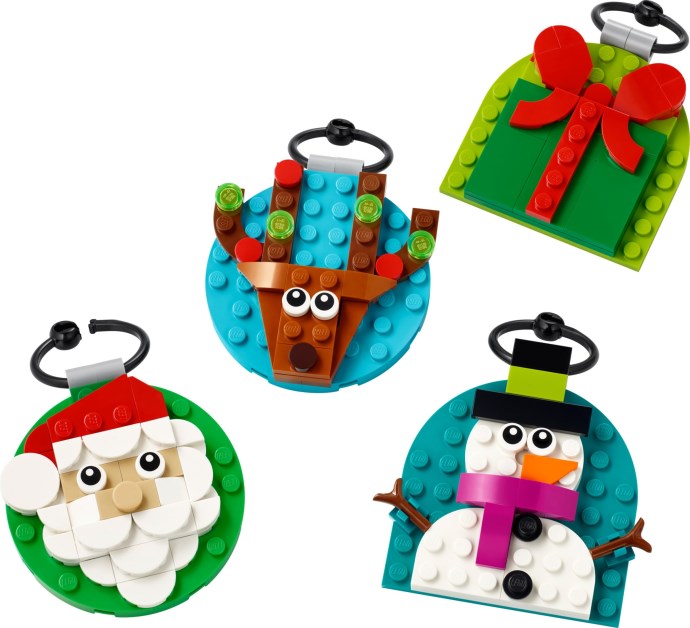 LEGO Seasonal: Christmas Ornament Selection (40744) - New Sealed - box front