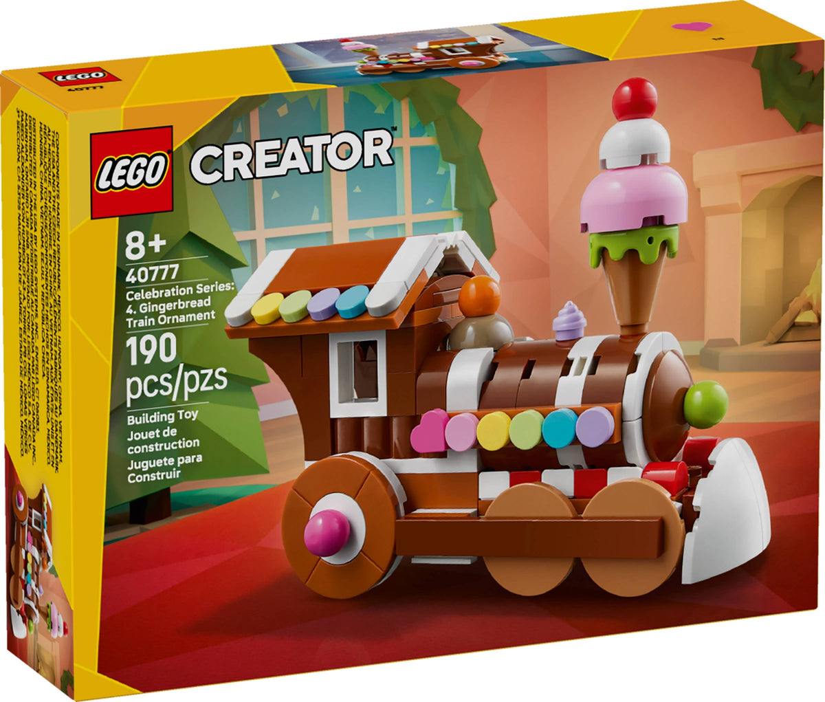 LEGO Seasonal: Celebration Series: Gingerbread Train Ornament (40777)