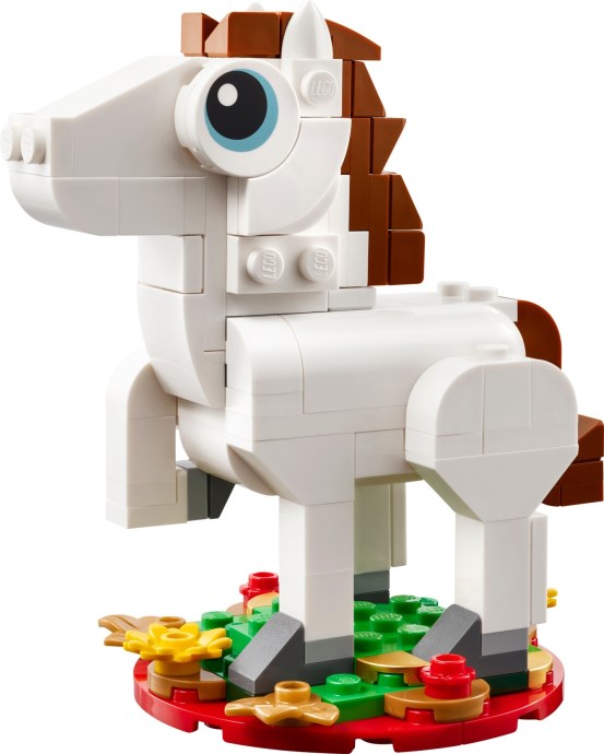 LEGO Seasonal: Year of the Horse Building Set 40779, 133 Pieces, Ages 8+ (40779) - New Sealed - box front