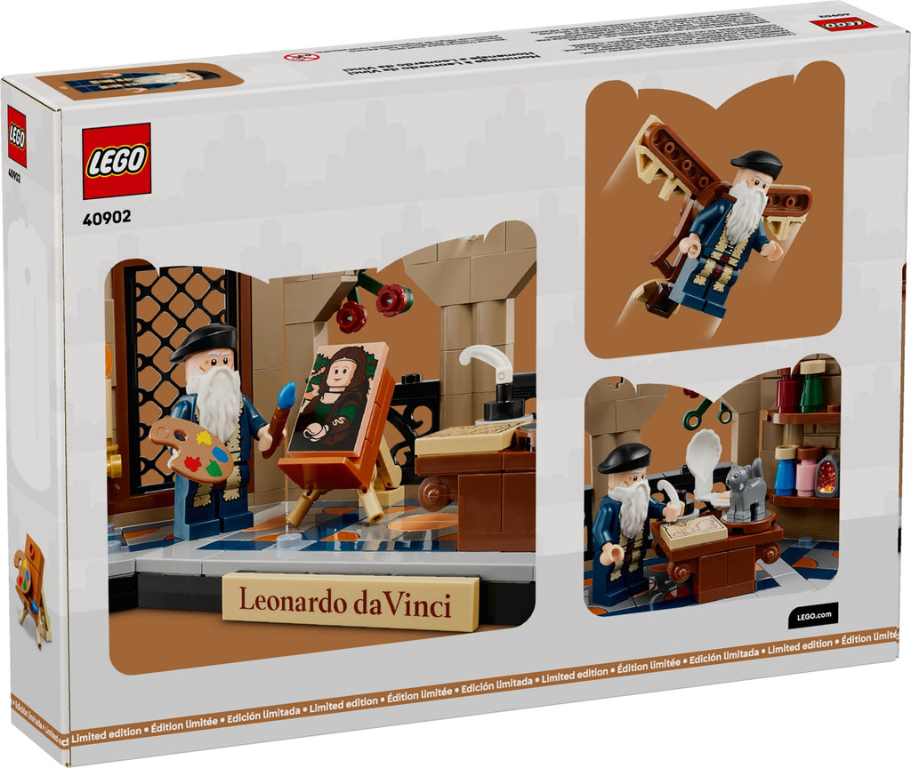 LEGO Tribute to Leonardo da Vinci (40902)