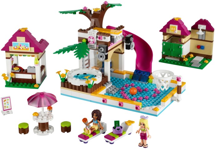 LEGO Friends: Heartlake City Pool (41008) - New Sealed - close-up