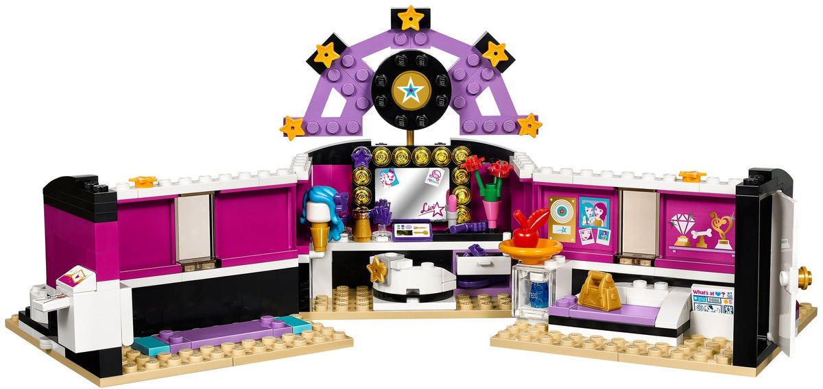 LEGO Friends: Pop Star Dressing Room (41104) - New Sealed - minifigures