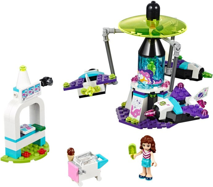 LEGO Friends: Amusement Park Space Ride (41128) - New Sealed - play features