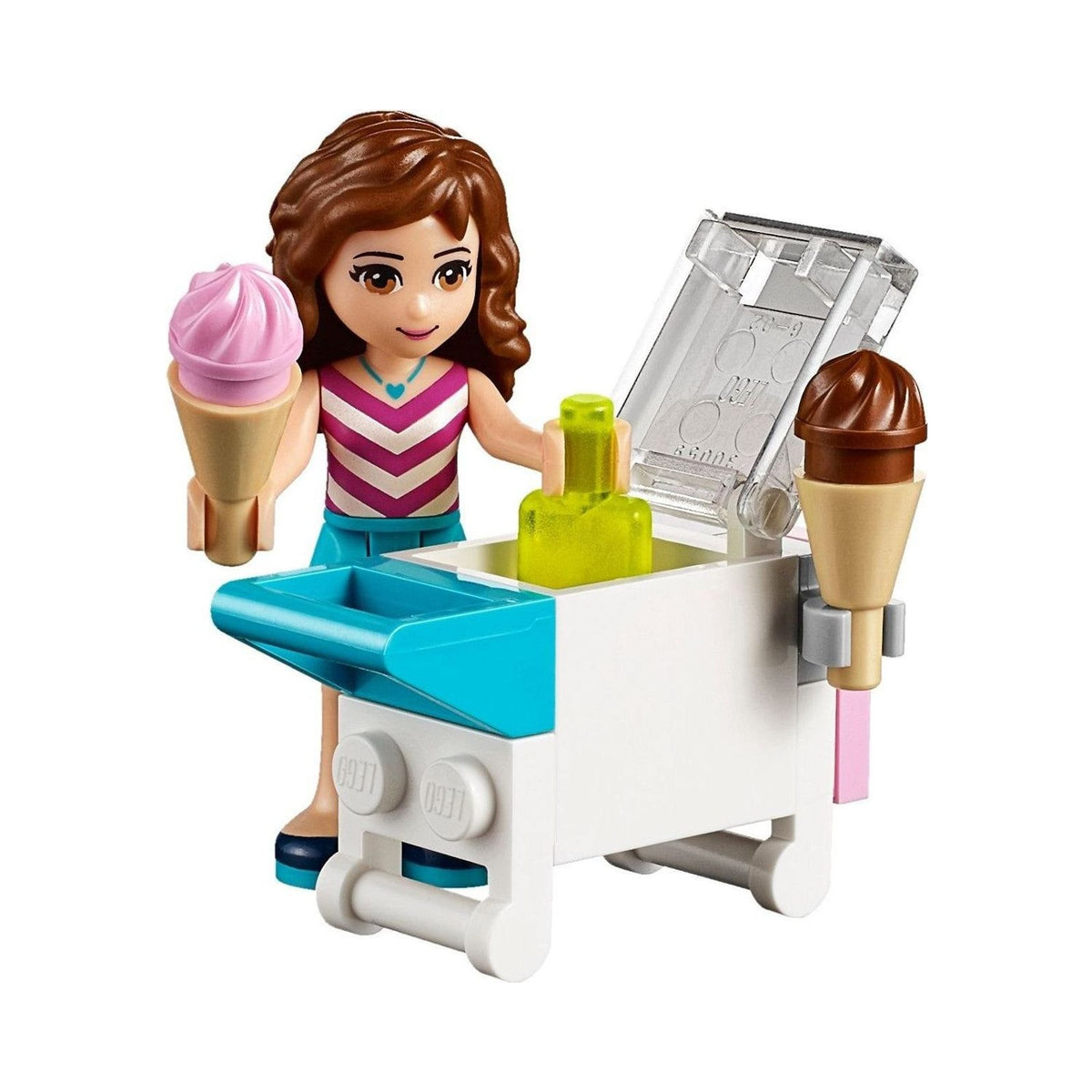 LEGO Friends: Amusement Park Space Ride (41128) - New Sealed - rear view