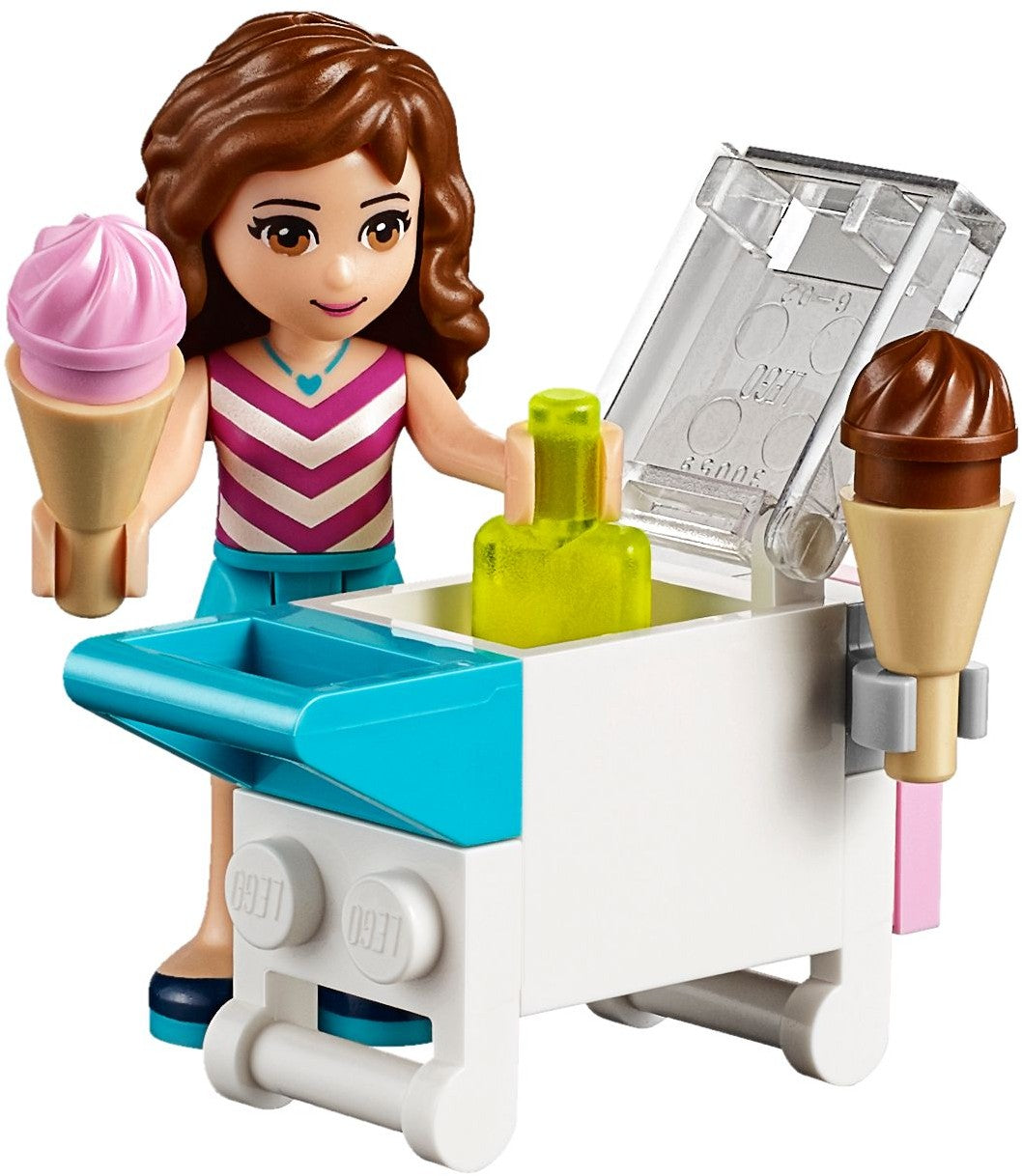 LEGO Friends: Amusement Park Space Ride (41128) - New Sealed - rear view