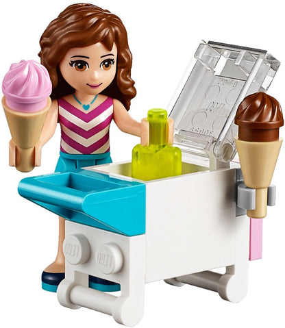 LEGO Friends: Amusement Park Space Ride (41128) - New Sealed - rear view